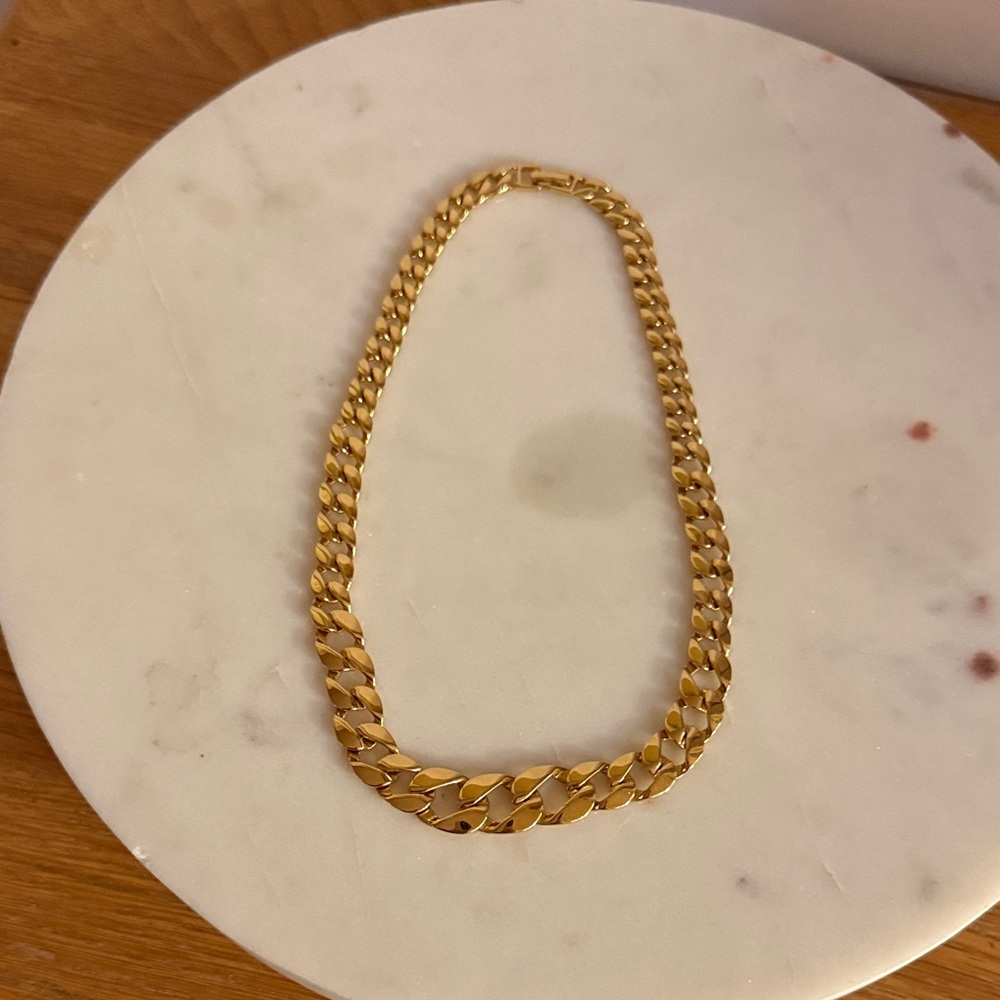 Monet Classic Gold Chain Necklace